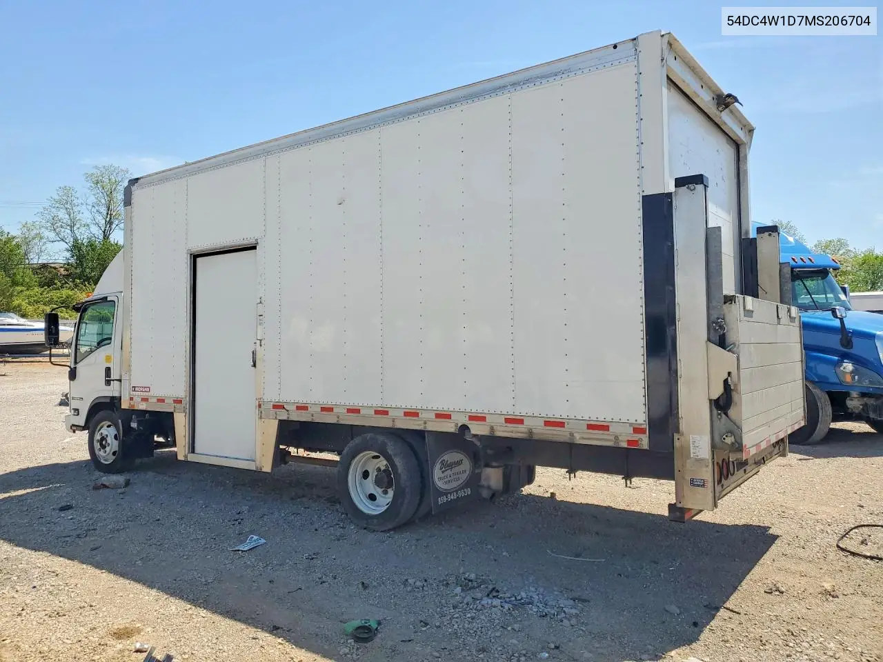 2021 Isuzu Npr Hd - Delivery Truck VIN: 54DC4W1D7MS206704 Lot: 57247306