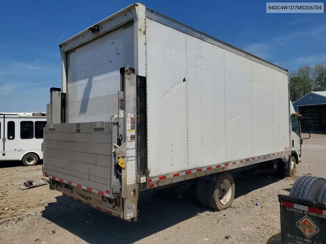 2021 Isuzu Npr Hd - Delivery Truck VIN: 54DC4W1D7MS206704 Lot: 57247306