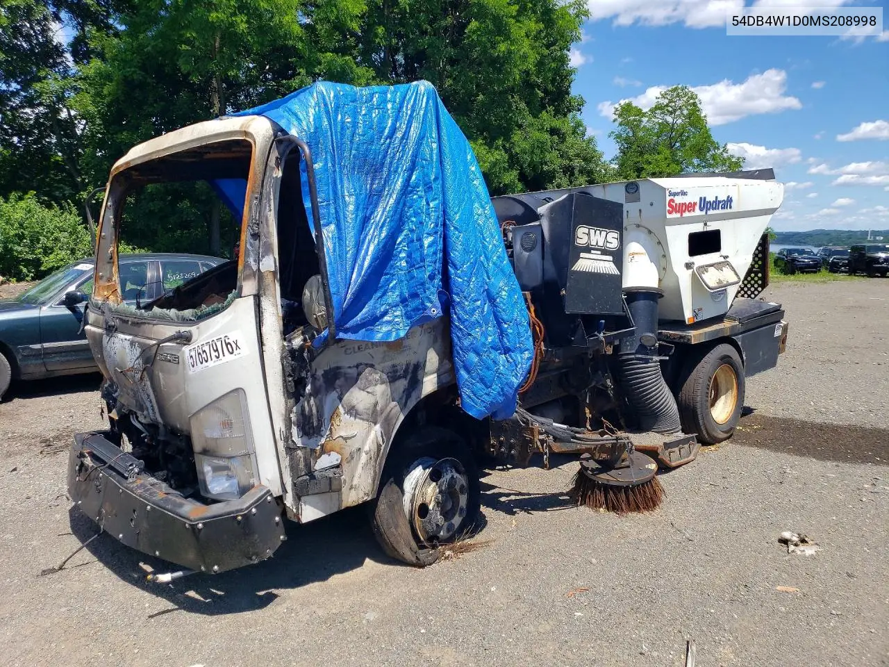 2021 Isuzu Npr VIN: 54DB4W1D0MS208998 Lot: 57657976