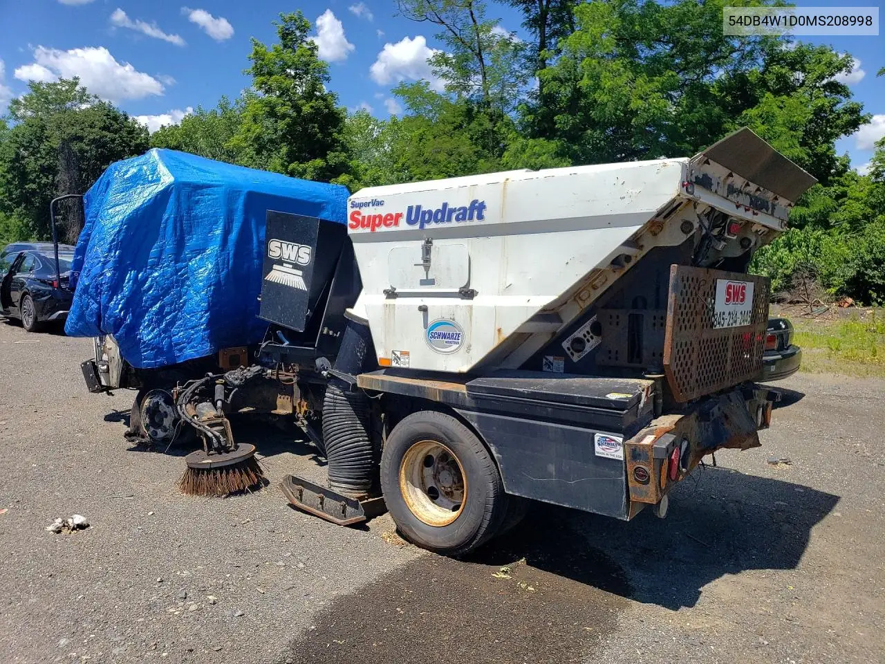 2021 Isuzu Npr VIN: 54DB4W1D0MS208998 Lot: 57657976