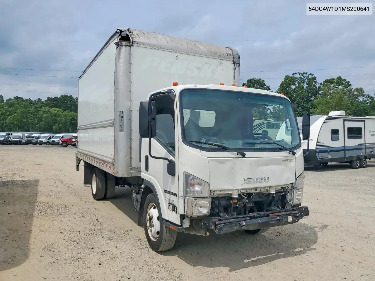 2021 Isuzu Npr Hd - Box Truck VIN: 54DC4W1D1MS200641 Lot: 60718526
