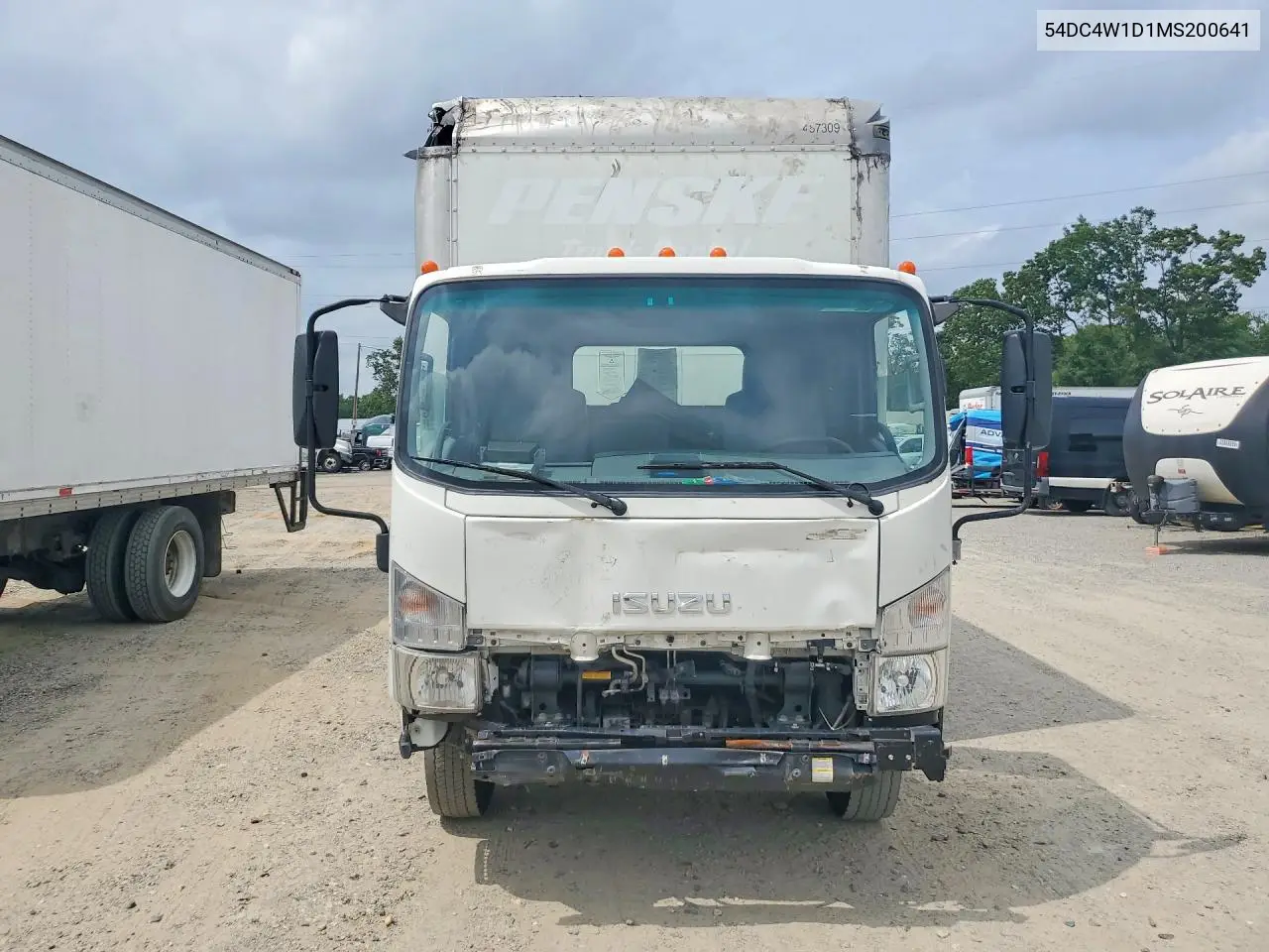 2021 Isuzu Npr Hd - Box Truck VIN: 54DC4W1D1MS200641 Lot: 60718526