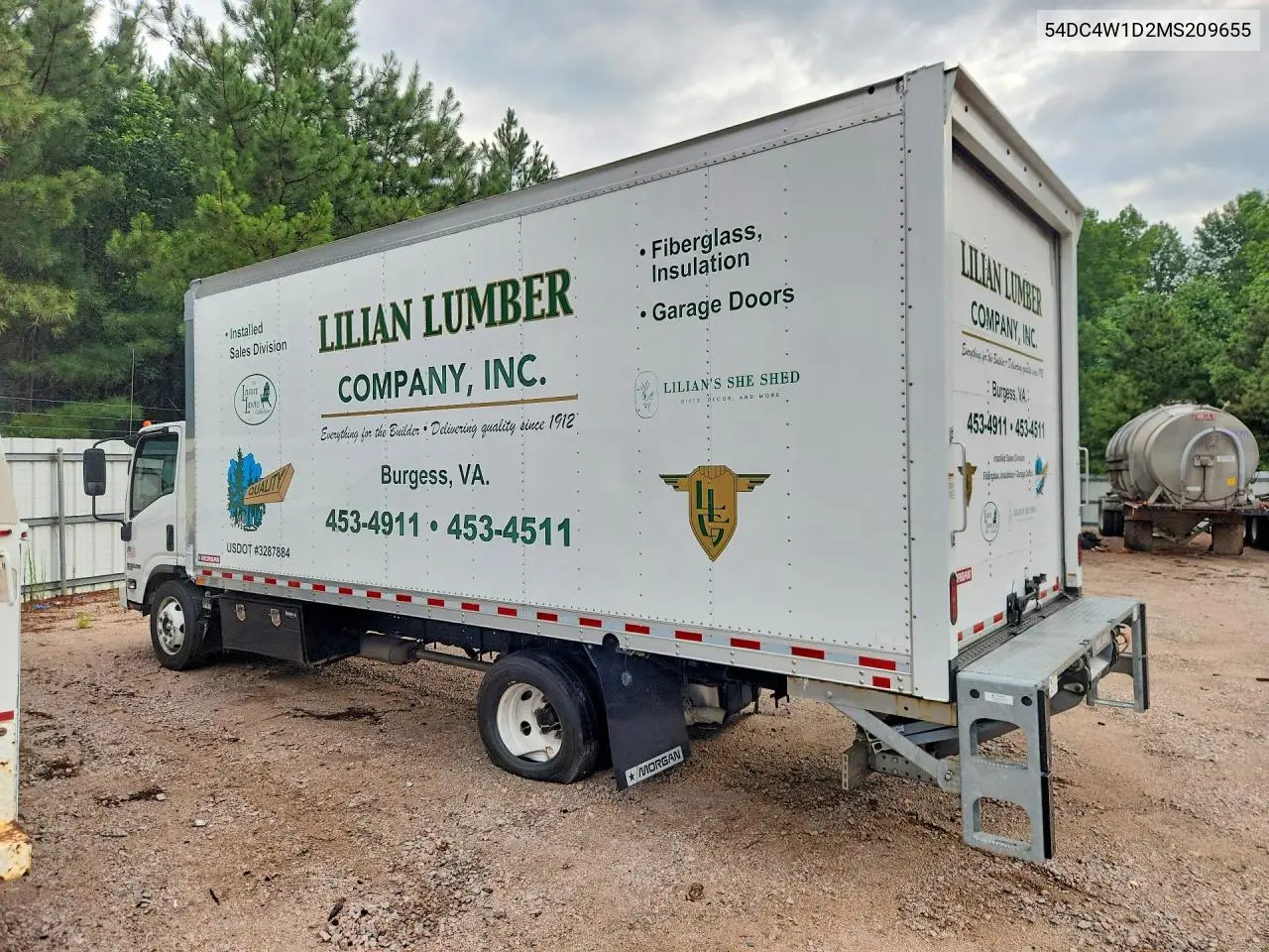 2021 Isuzu Npr Hd VIN: 54DC4W1D2MS209655 Lot: 61473816