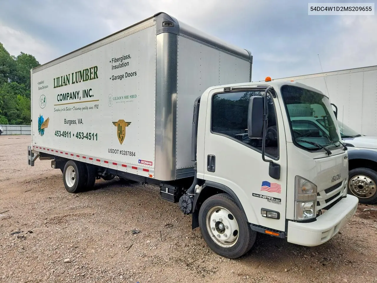 2021 Isuzu Npr Hd VIN: 54DC4W1D2MS209655 Lot: 61473816