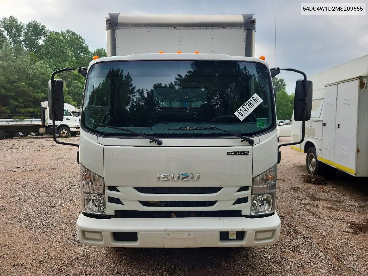 2021 Isuzu Npr Hd VIN: 54DC4W1D2MS209655 Lot: 61473816