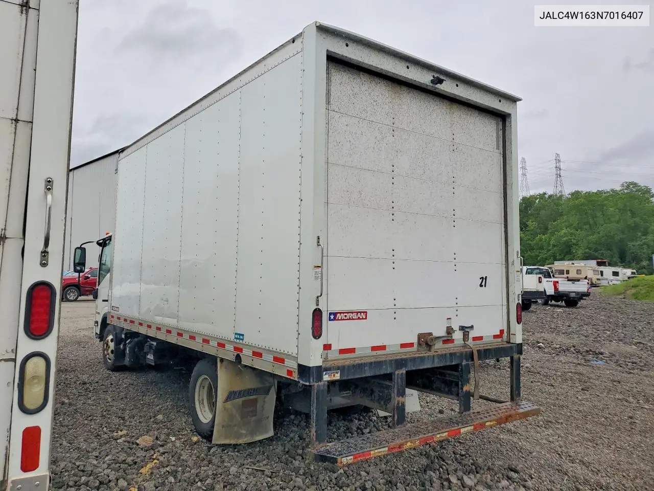 2022 Isuzu Npr Hd Box Truck VIN: JALC4W163N7016407 Lot: 51920616