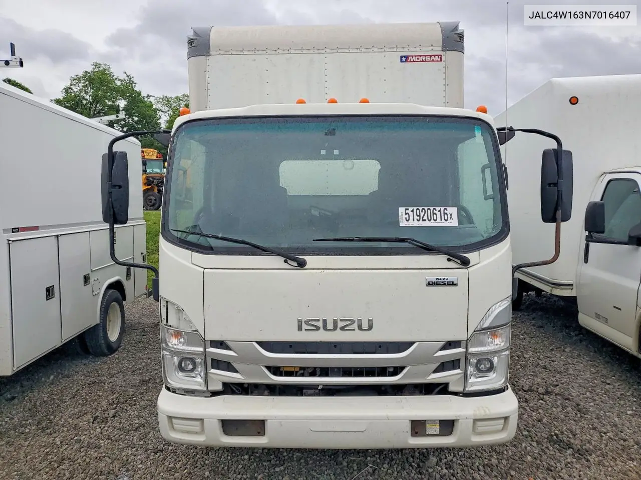 2022 Isuzu Npr Hd Box Truck VIN: JALC4W163N7016407 Lot: 51920616