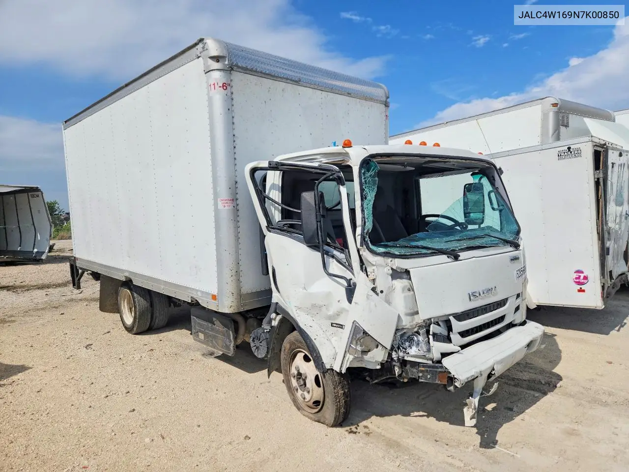 2022 Isuzu Npr Xd Box Truck VIN: JALC4W169N7K00850 Lot: 52856986