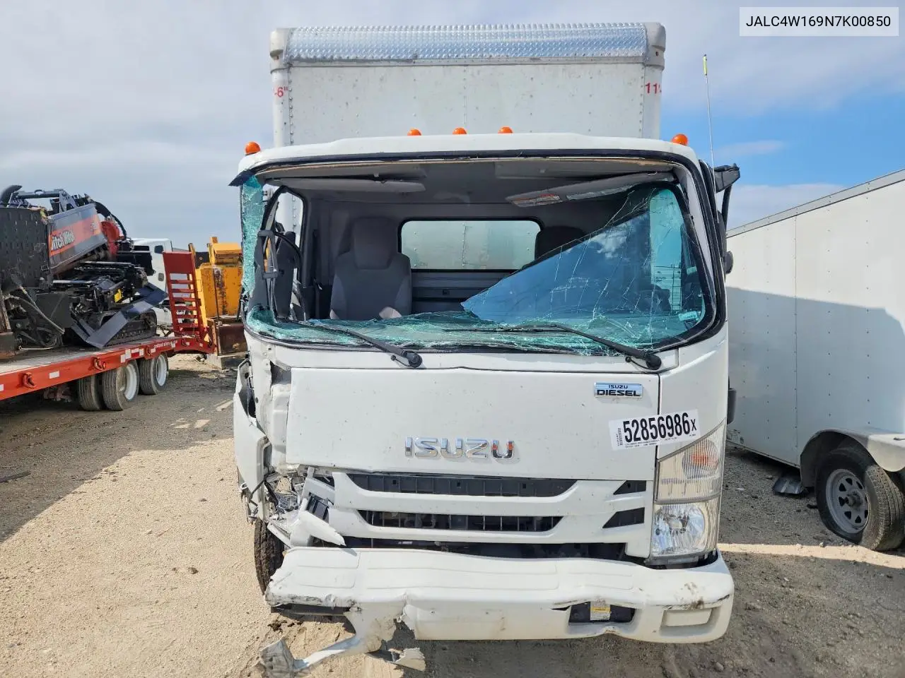 2022 Isuzu Npr Xd Box Truck VIN: JALC4W169N7K00850 Lot: 52856986