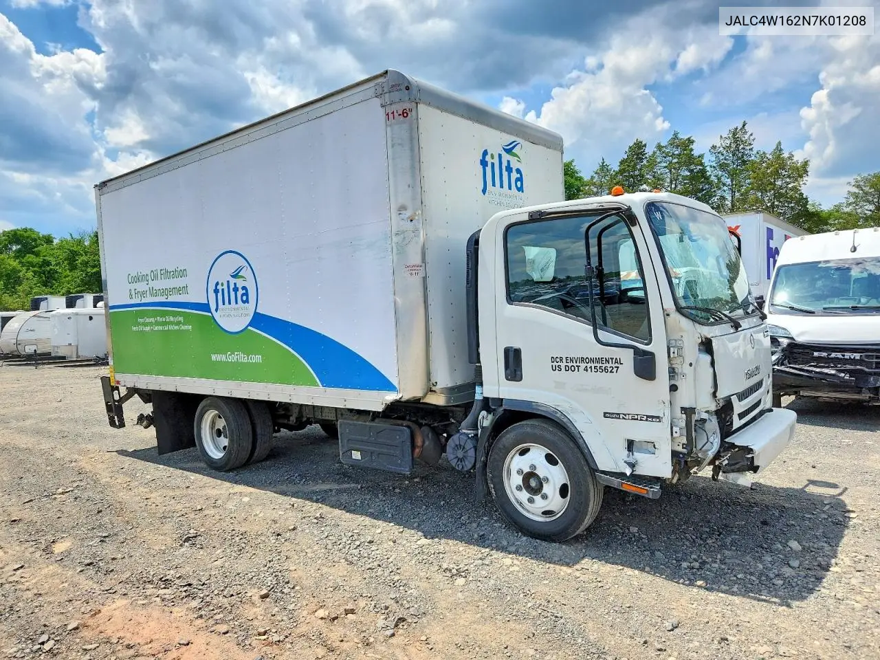 2022 Isuzu Npr Xd Box Truck VIN: JALC4W162N7K01208 Lot: 57045886