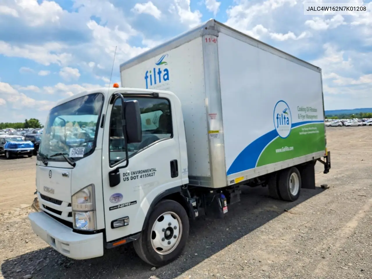 2022 Isuzu Npr Xd Box Truck VIN: JALC4W162N7K01208 Lot: 57045886