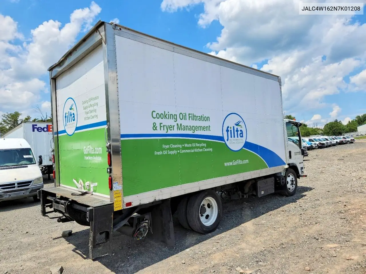 2022 Isuzu Npr Xd Box Truck VIN: JALC4W162N7K01208 Lot: 57045886
