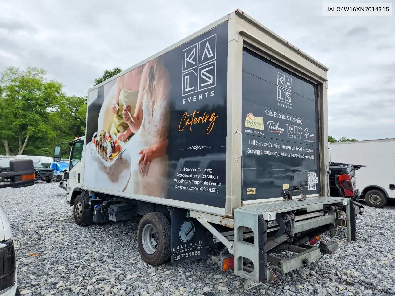 2022 Isuzu Npr Hd VIN: JALC4W16XN7014315 Lot: 57409816