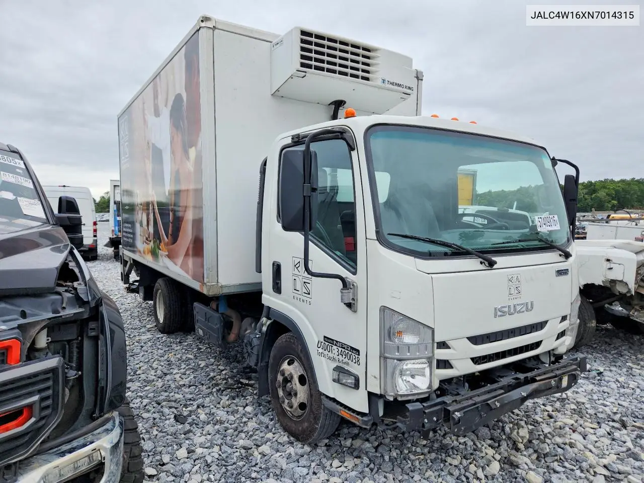 2022 Isuzu Npr Hd VIN: JALC4W16XN7014315 Lot: 57409816