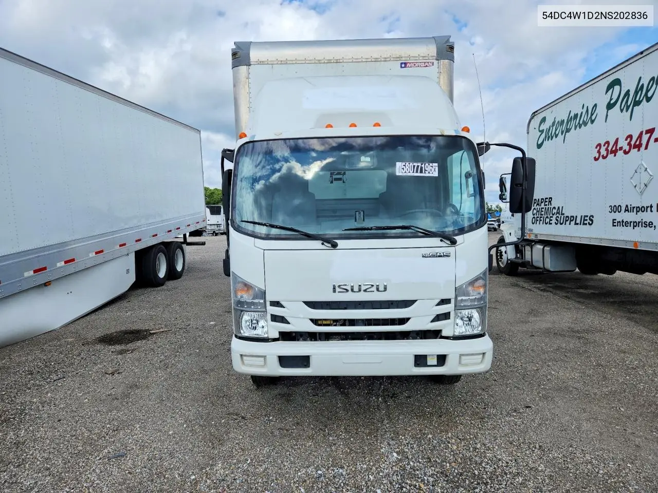 2022 Isuzu Npr Hd Delivery Truck VIN: 54DC4W1D2NS202836 Lot: 58077196
