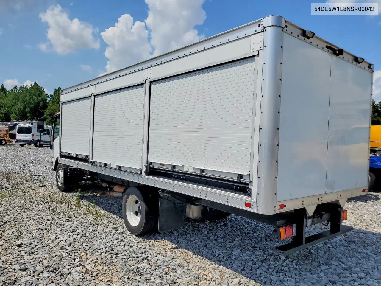 2022 Isuzu Nrr Box Truck VIN: 54DE5W1L8NSR00042 Lot: 58421016