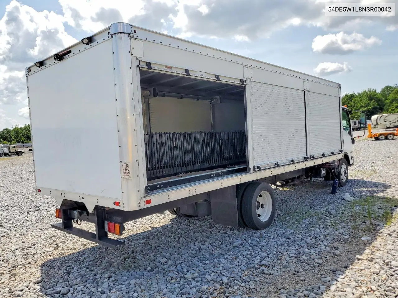 2022 Isuzu Nrr Box Truck VIN: 54DE5W1L8NSR00042 Lot: 58421016