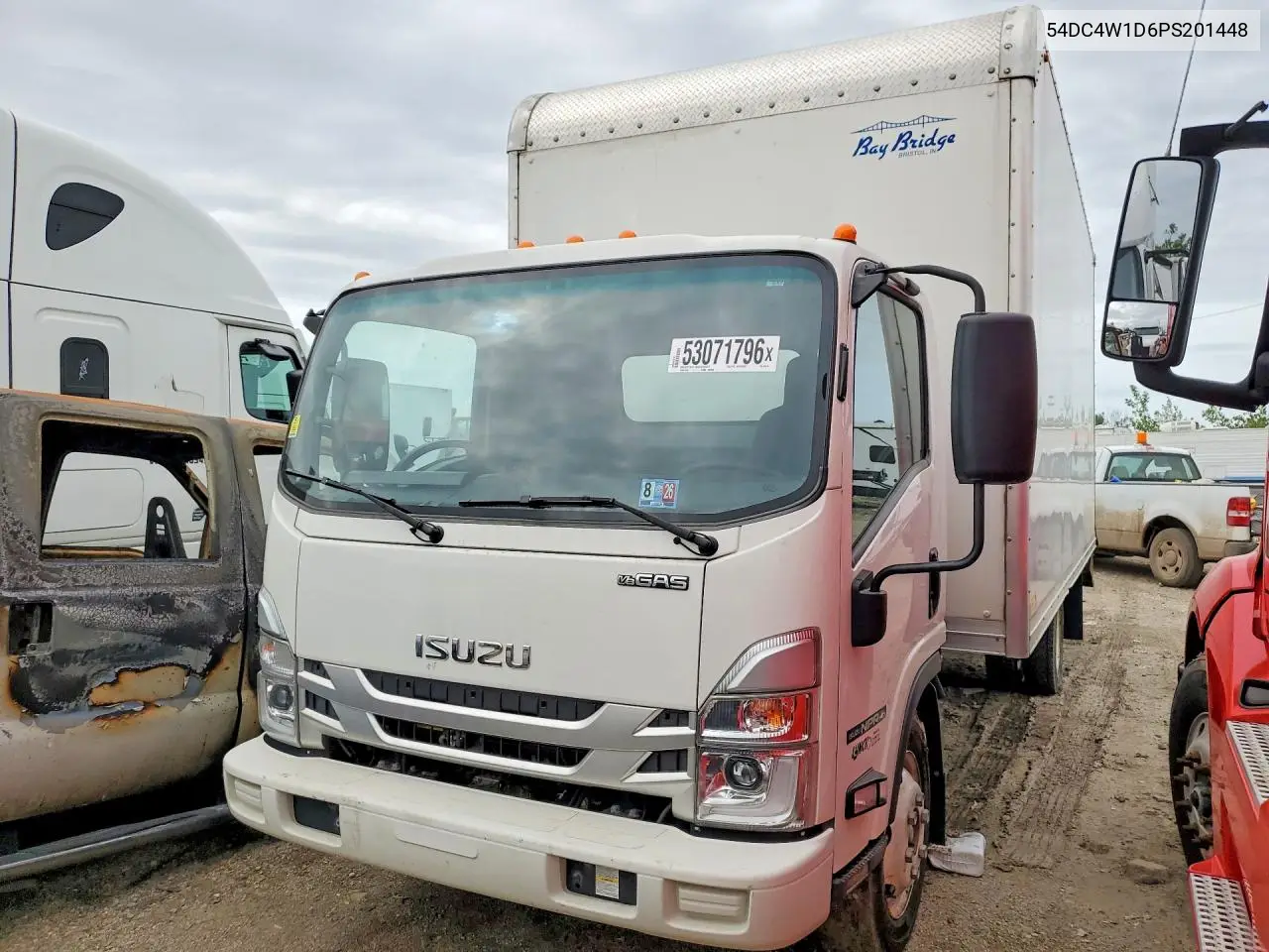 2023 Isuzu Npr Hd Box Truck VIN: 54DC4W1D6PS201448 Lot: 53071796