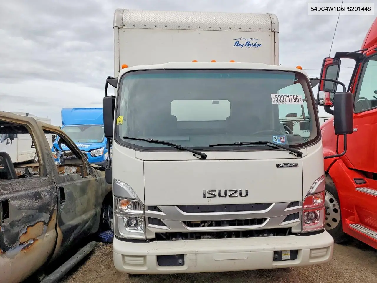 2023 Isuzu Npr Hd Box Truck VIN: 54DC4W1D6PS201448 Lot: 53071796