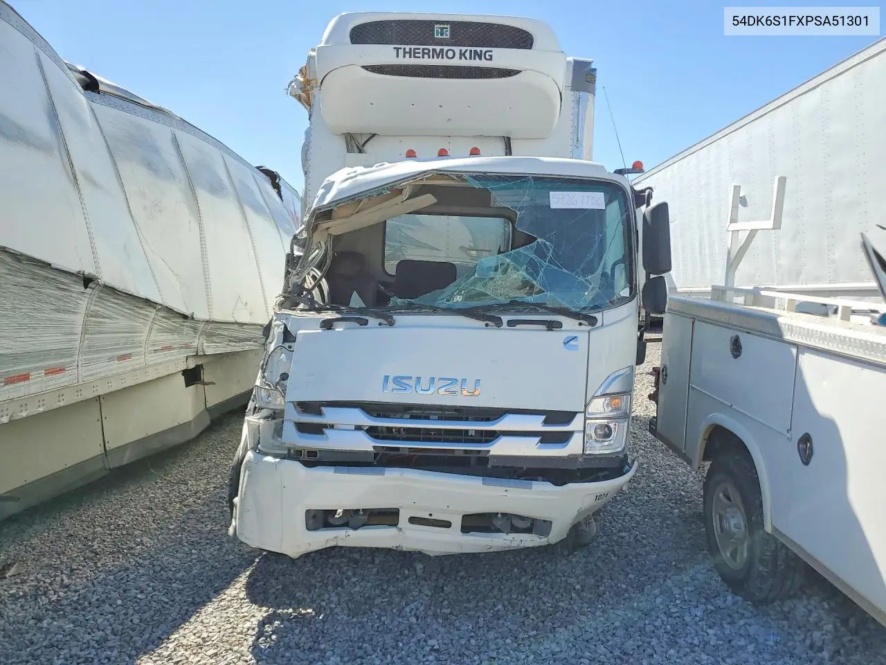 2023 Isuzu Ftr Refrigerated Box Truck VIN: 54DK6S1FXPSA51301 Lot: 54267736