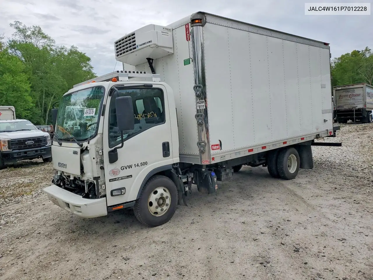 2023 Isuzu Npr Hd Reefer Box Truck ** R & D * Pri Fleet ** VIN: JALC4W161P7012228 Lot: 57092396