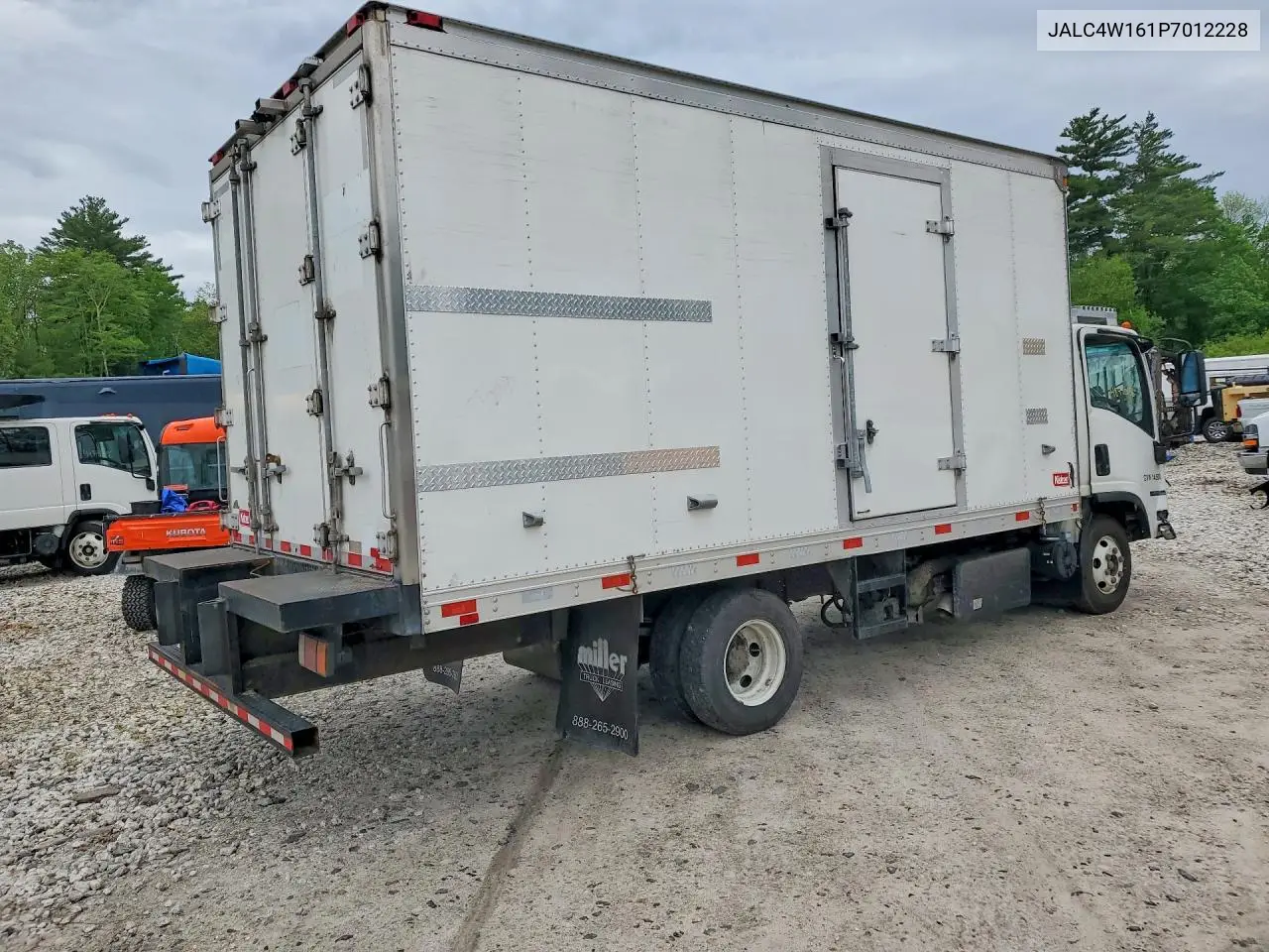 2023 Isuzu Npr Hd Reefer Box Truck ** R & D * Pri Fleet ** VIN: JALC4W161P7012228 Lot: 57092396