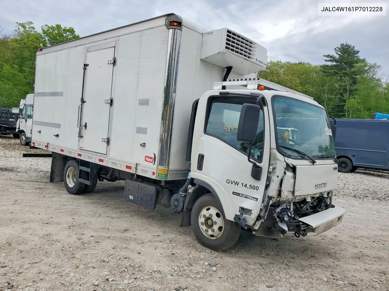 2023 Isuzu Npr Hd Reefer Box Truck ** R & D * Pri Fleet ** VIN: JALC4W161P7012228 Lot: 57092396
