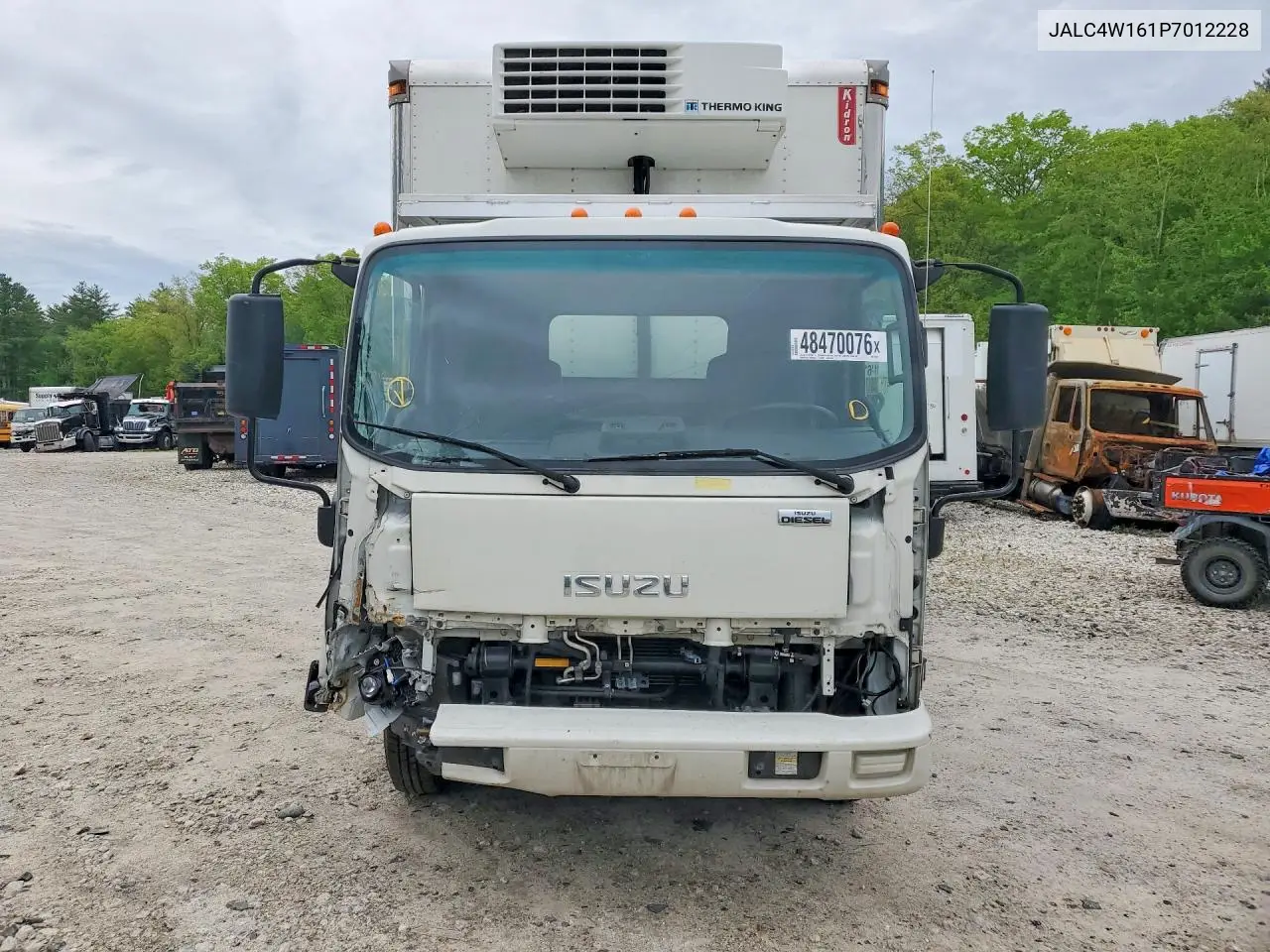 2023 Isuzu Npr Hd Reefer Box Truck ** R & D * Pri Fleet ** VIN: JALC4W161P7012228 Lot: 57092396