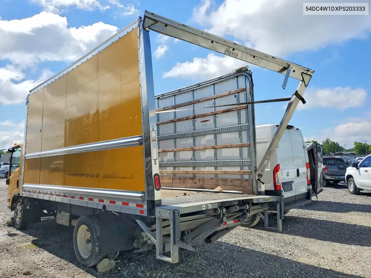 2023 Isuzu Npr Hd Box Truck VIN: 54DC4W1DXPS203333 Lot: 57403766
