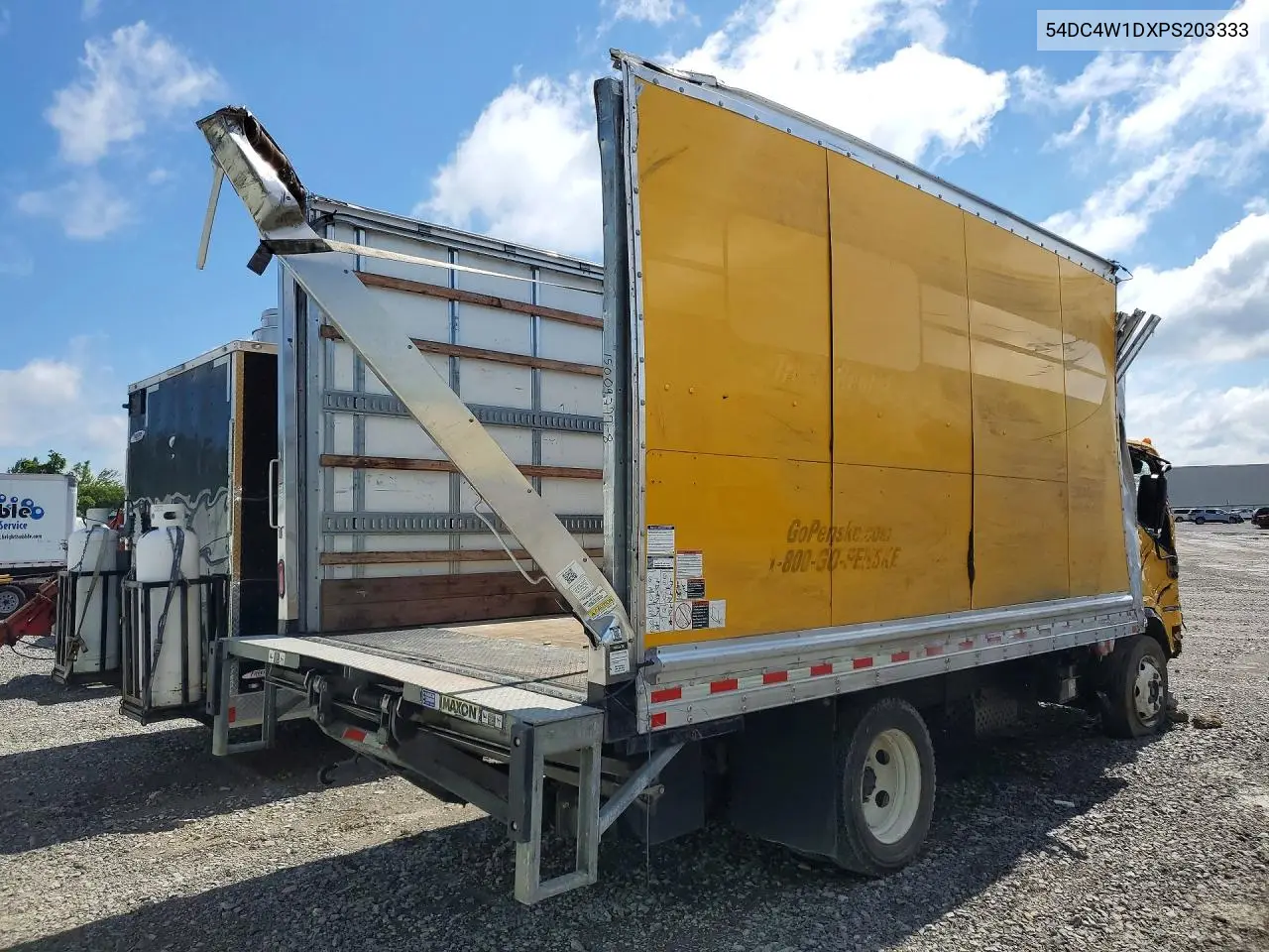 2023 Isuzu Npr Hd Box Truck VIN: 54DC4W1DXPS203333 Lot: 57403766
