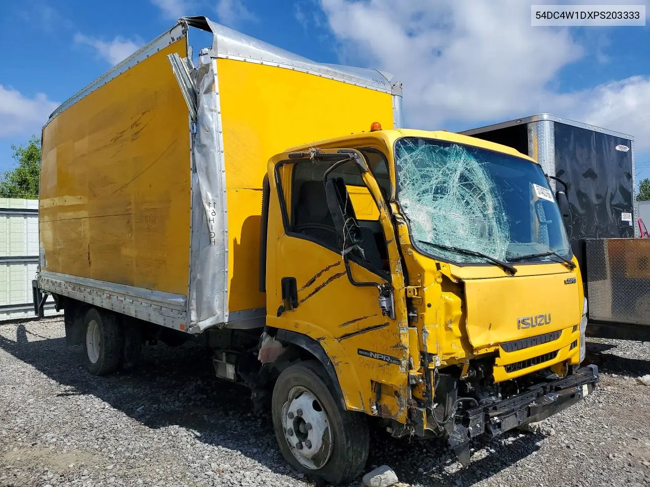 2023 Isuzu Npr Hd Box Truck VIN: 54DC4W1DXPS203333 Lot: 57403766