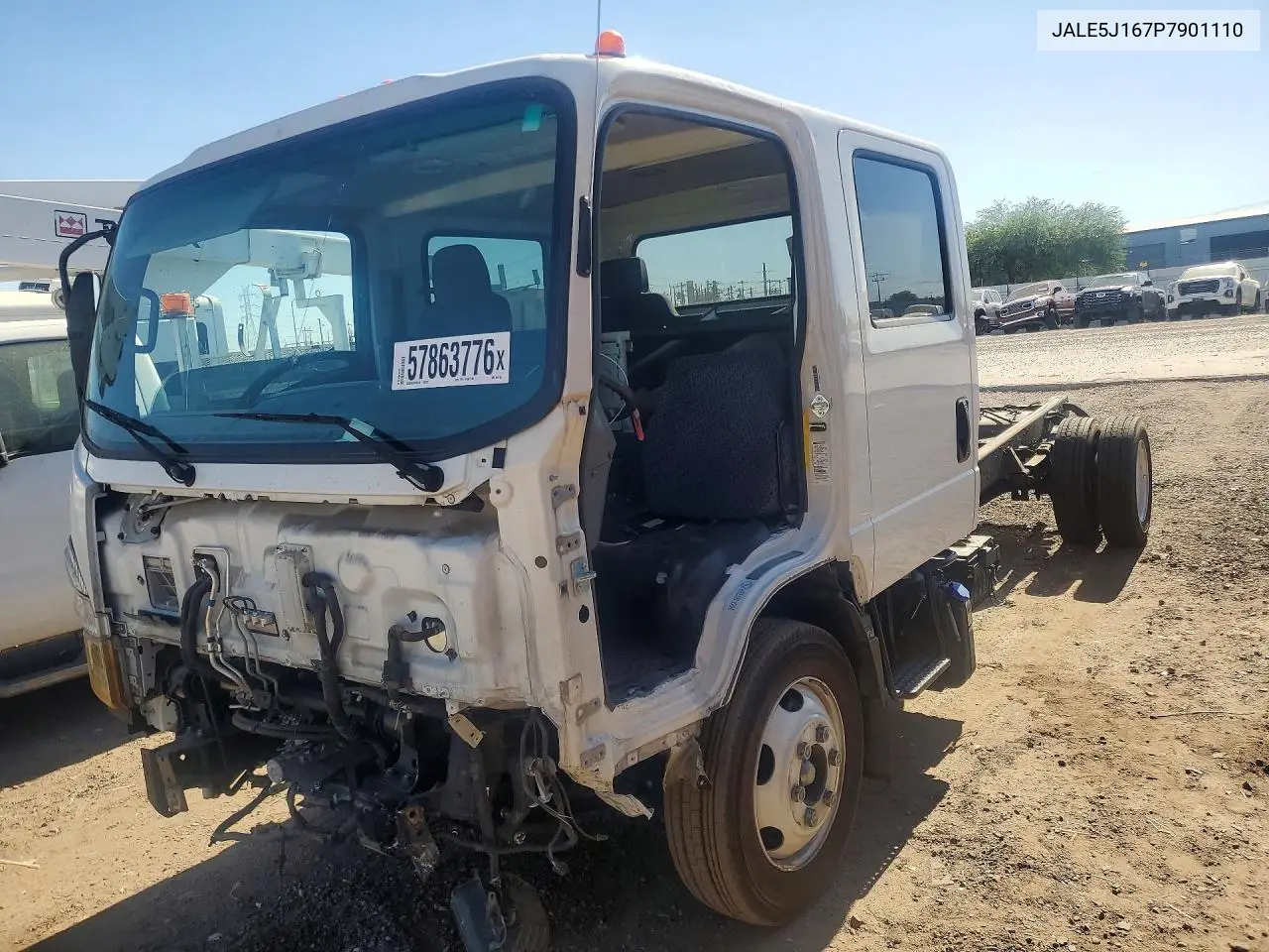 2023 Isuzu Nqr VIN: JALE5J167P7901110 Lot: 57863776