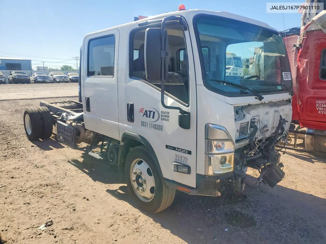 2023 Isuzu Nqr VIN: JALE5J167P7901110 Lot: 57863776
