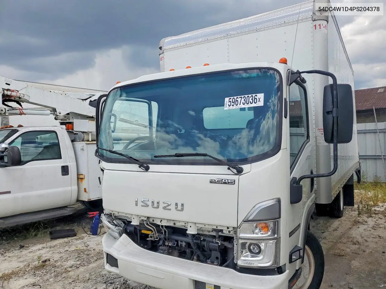 2023 Isuzu Npr Hd VIN: 54DC4W1D4PS204378 Lot: 59673036