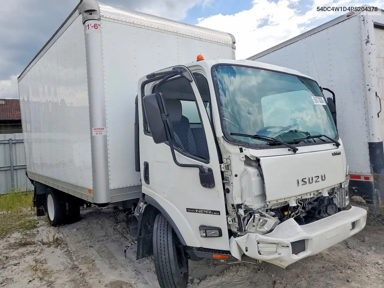 2023 Isuzu Npr Hd VIN: 54DC4W1D4PS204378 Lot: 59673036
