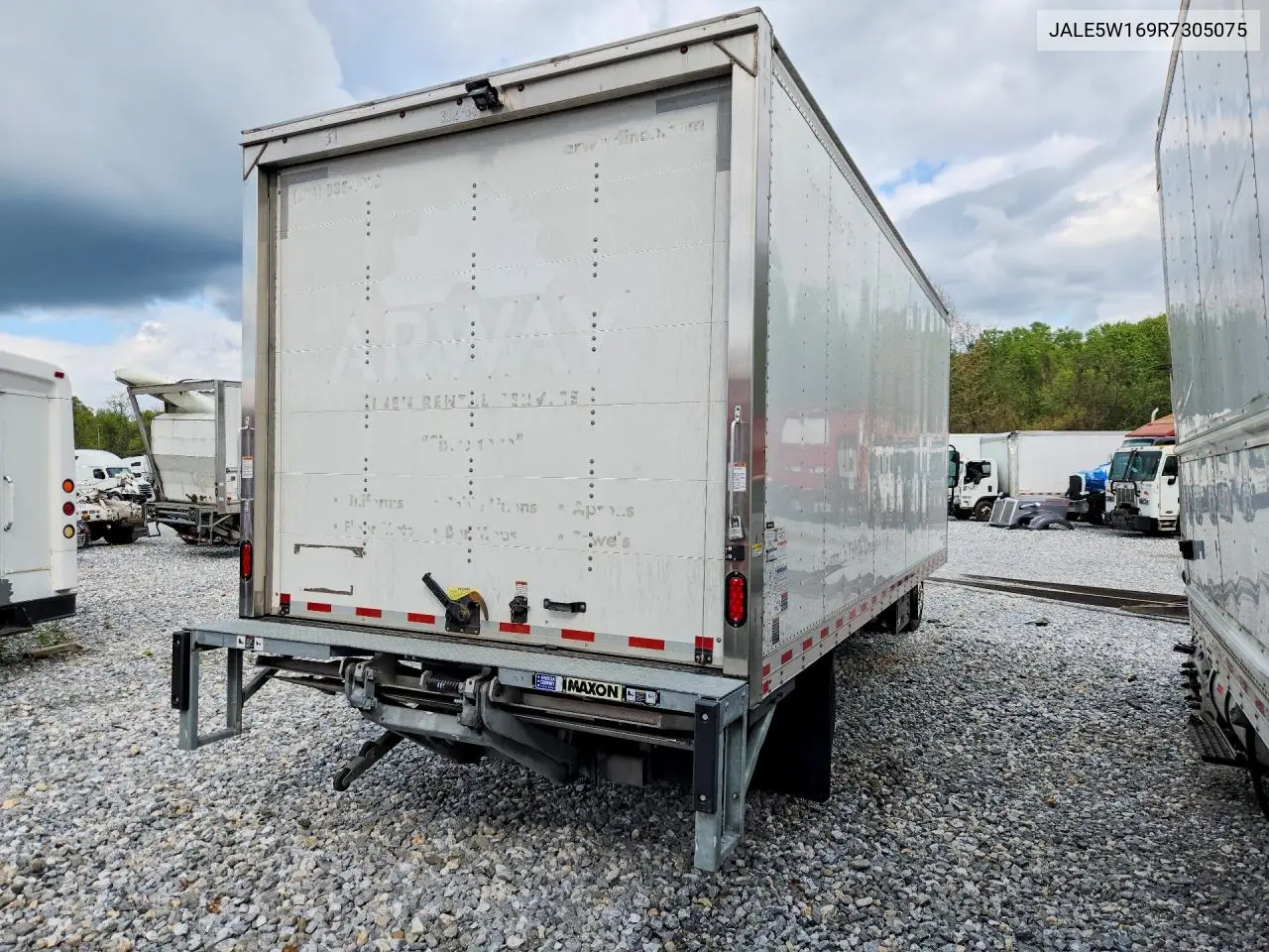 2024 Isuzu Nrr Box Truck VIN: JALE5W169R7305075 Lot: 50529236