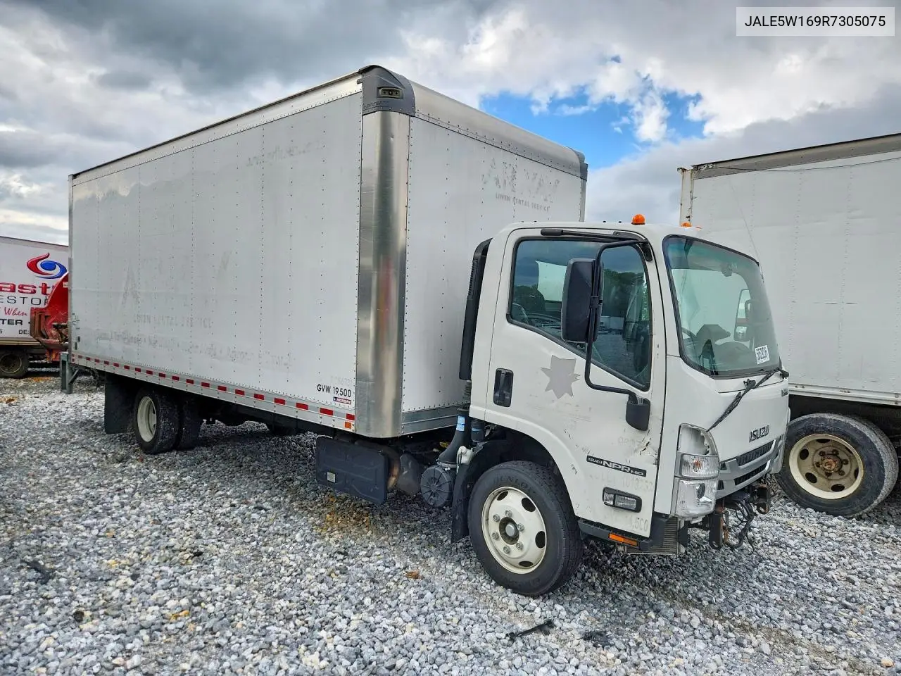 2024 Isuzu Nrr Box Truck VIN: JALE5W169R7305075 Lot: 50529236