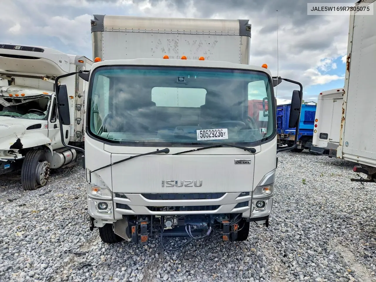 2024 Isuzu Nrr Box Truck VIN: JALE5W169R7305075 Lot: 50529236