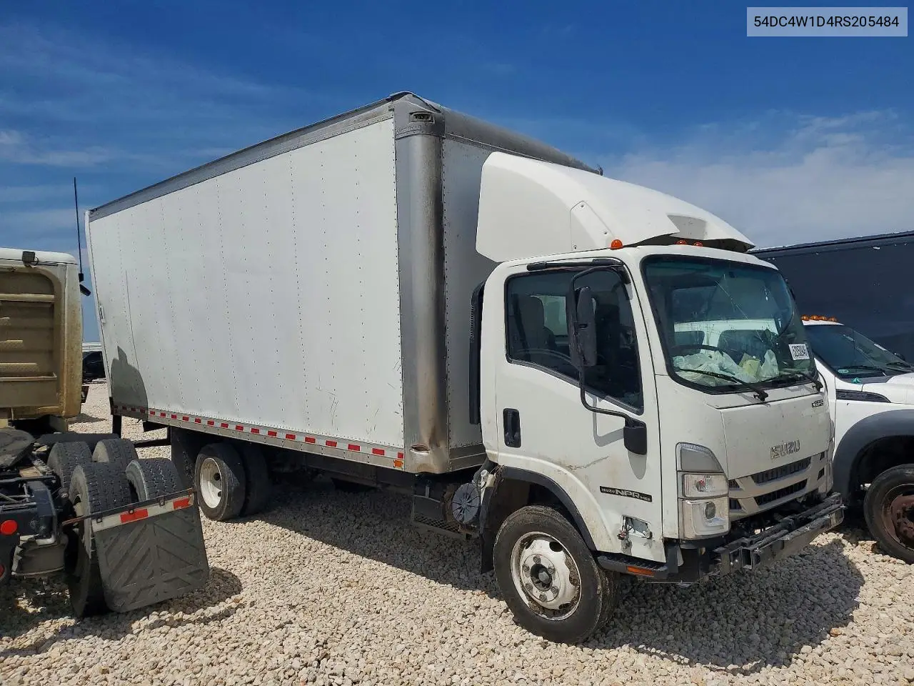 2024 Isuzu Npr Hd Box Truck VIN: 54DC4W1D4RS205484 Lot: 52050946