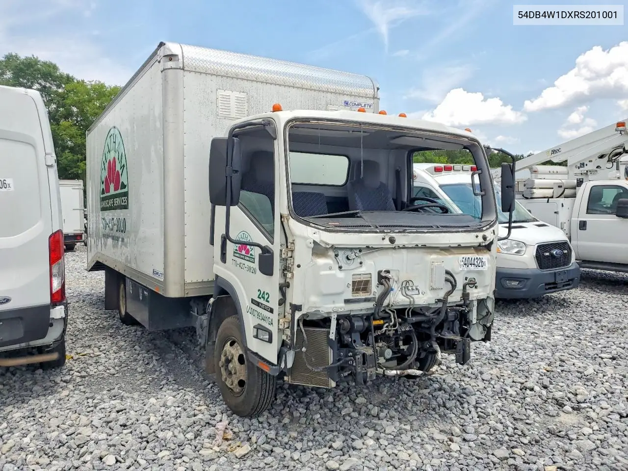 2024 Isuzu Npr Box Truck VIN: 54DB4W1DXRS201001 Lot: 54044326