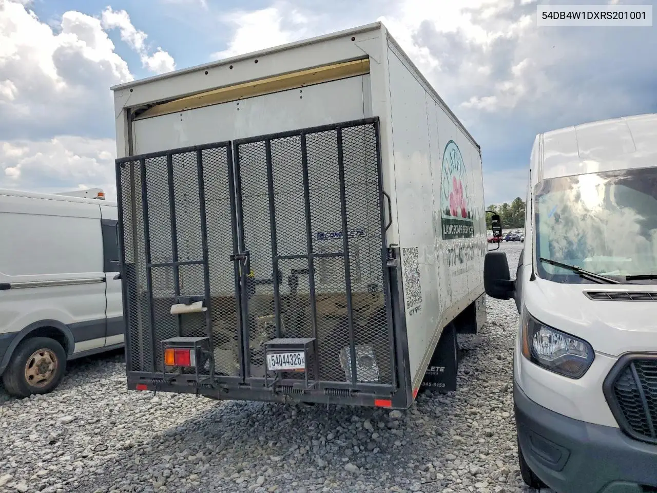 2024 Isuzu Npr Box Truck VIN: 54DB4W1DXRS201001 Lot: 54044326