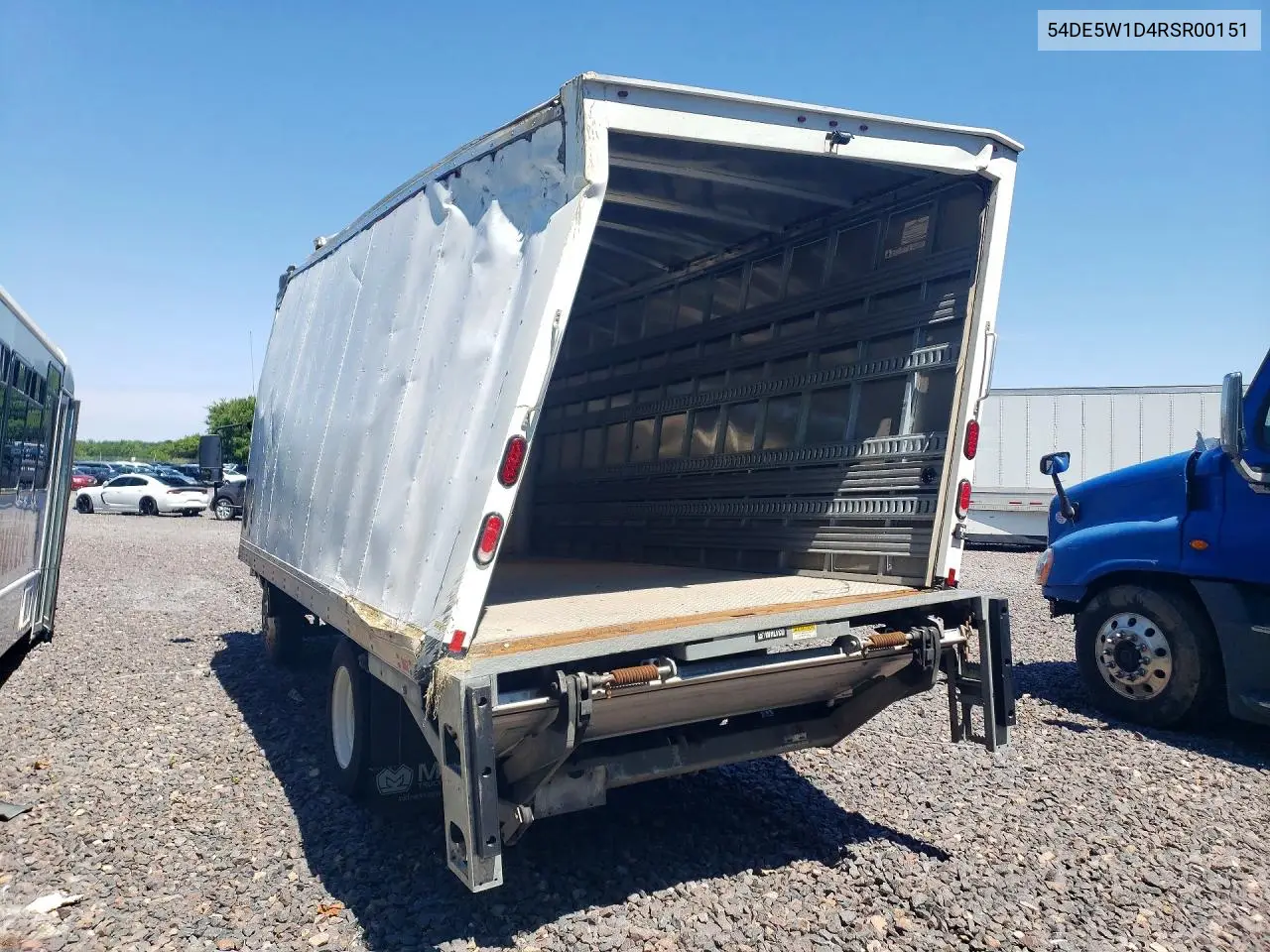 2024 Isuzu Nrr VIN: 54DE5W1D4RSR00151 Lot: 57608946