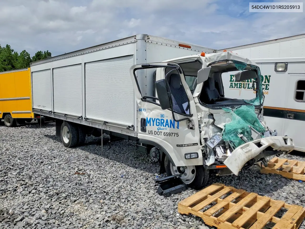 2024 Isuzu Npr Hd Delivery Truck VIN: 54DC4W1D1RS205913 Lot: 58479316