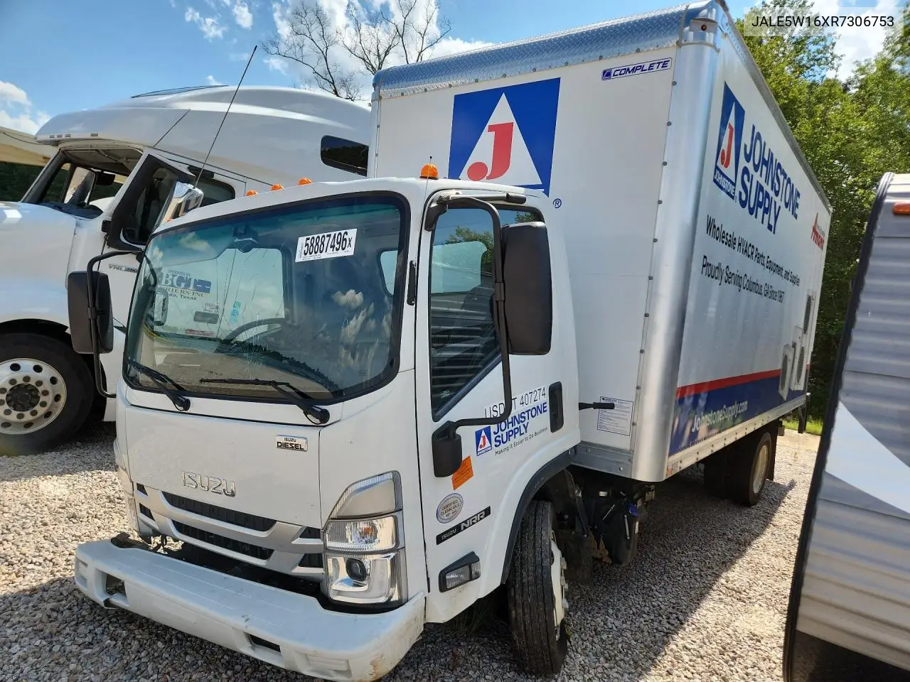 2024 Isuzu Nrr Box Truck VIN: JALE5W16XR7306753 Lot: 58887496