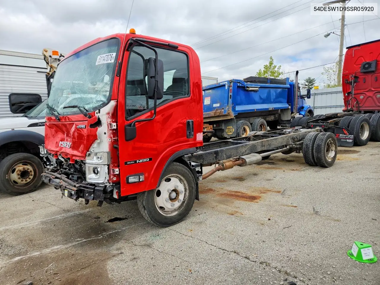 2025 Isuzu Nrr VIN: 54DE5W1D9SSR05920 Lot: 51147076