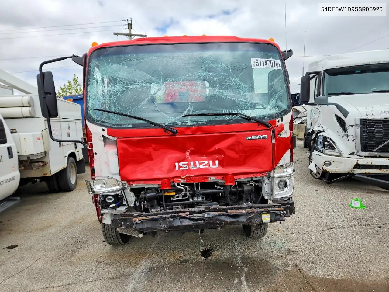 2025 Isuzu Nrr VIN: 54DE5W1D9SSR05920 Lot: 51147076
