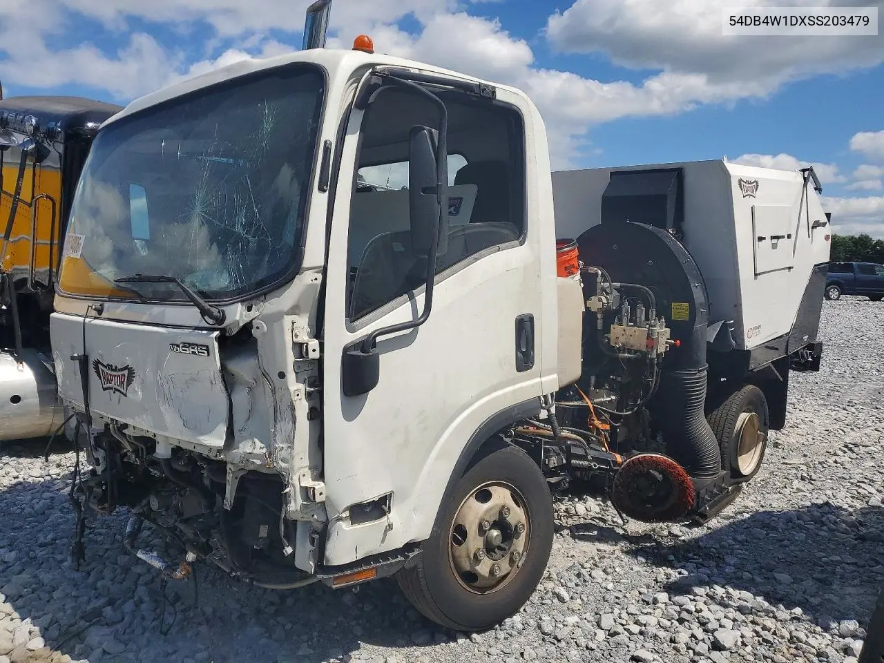2025 Isuzu Npr Sweeper Truck VIN: 54DB4W1DXSS203479 Lot: 58574006