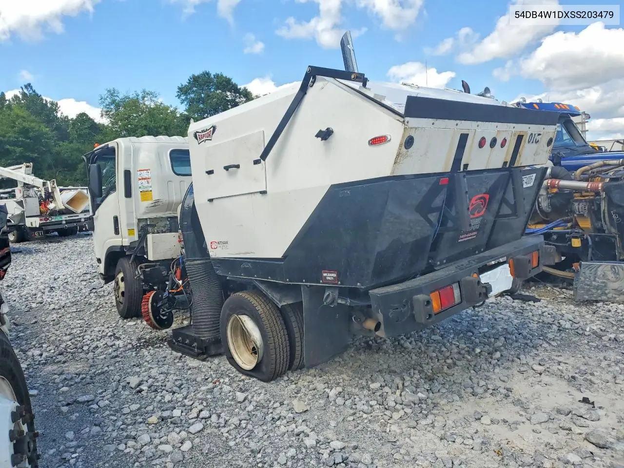 2025 Isuzu Npr Sweeper Truck VIN: 54DB4W1DXSS203479 Lot: 58574006