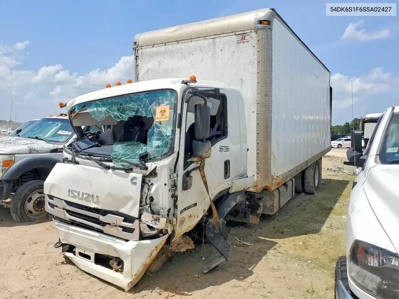 2025 Isuzu Ftr - Box Truck VIN: 54DK6S1F6SSA02427 Lot: 61035316