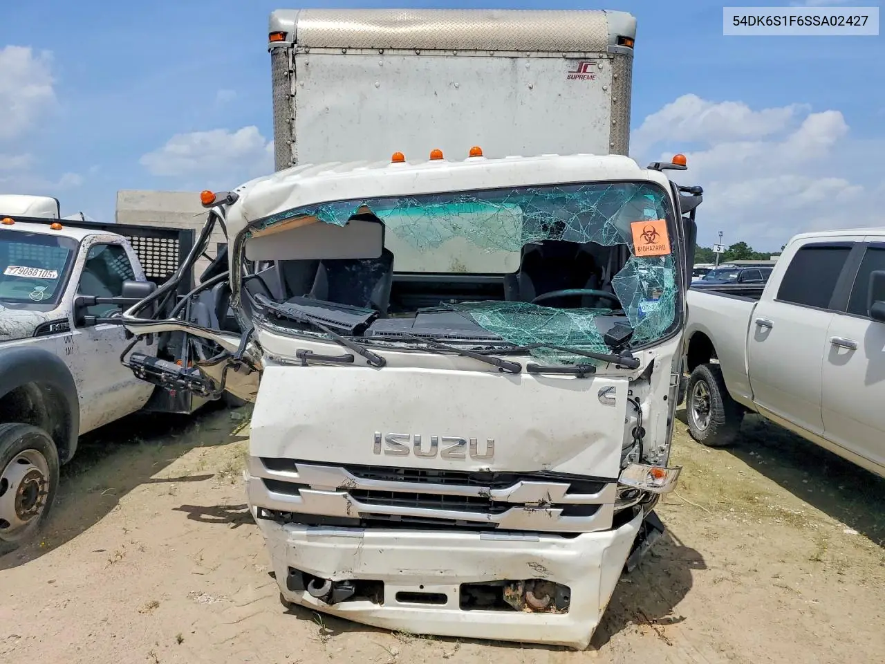 2025 Isuzu Ftr - Box Truck VIN: 54DK6S1F6SSA02427 Lot: 61035316